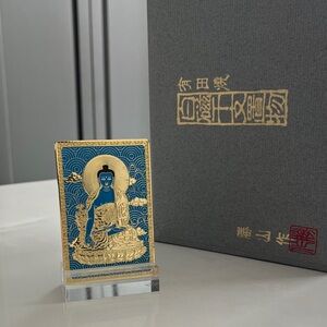Medicine Buddha Plaque #2 Star Promotes Health and Longevity.